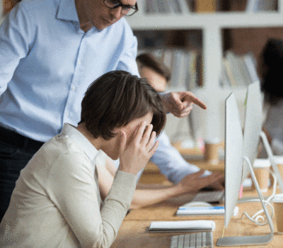 harcelement-travail Risque psychosociaux liés au harcèlement au travail